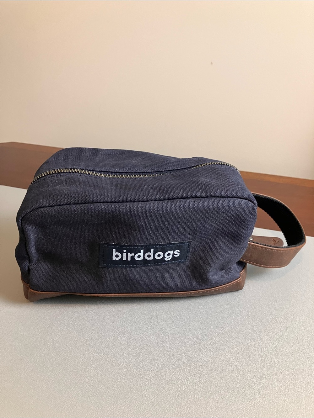 NWOT Birddogs Dopp Bag in Navy Blue OS